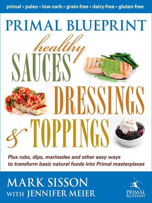 Title details for Primal Blueprint Healthy Sauces, Dressings and Toppings by Mark Sisson - Available